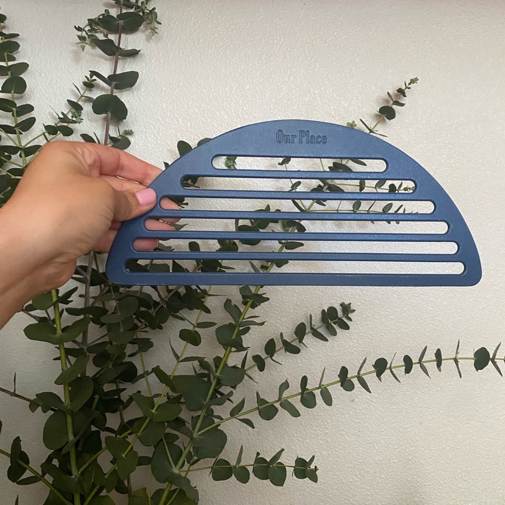 Our Place Blue Salt Fry Deck